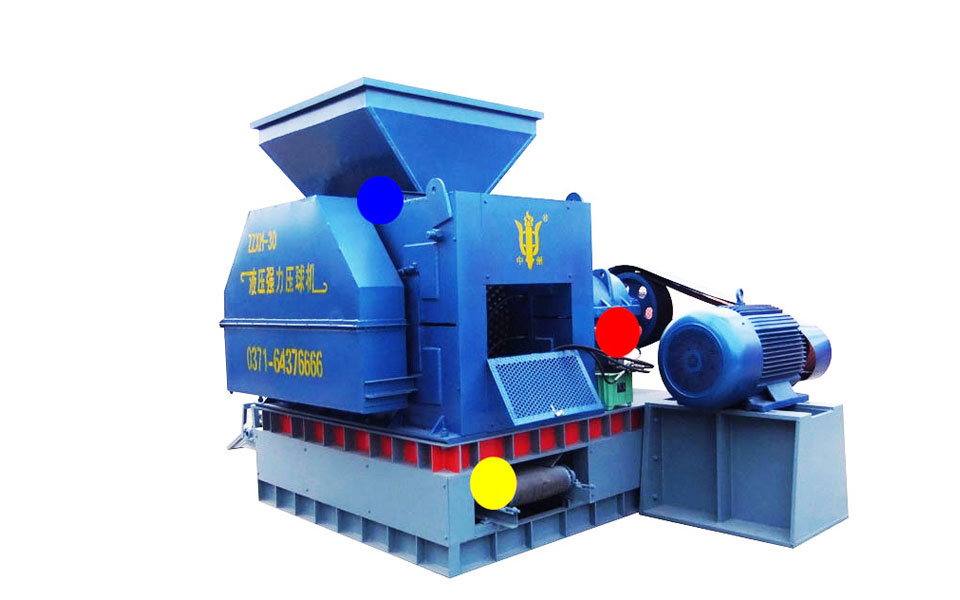 converter dust briquette machine