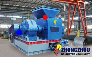 semicoke briquette machine